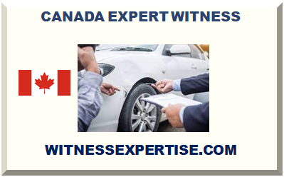 CANADA EXPERT WITNESS 2024