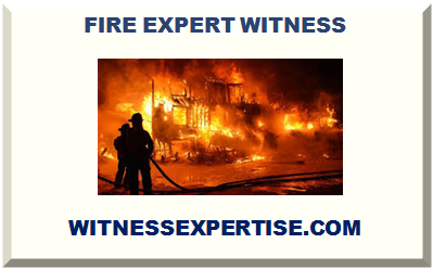 FIRE EXPERT WITNESS 2022 2023