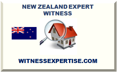 NEW ZEALAND EXPERT WITNESS